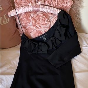 One Sleeve Bow Blouse